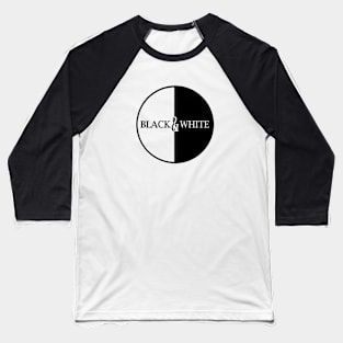 Black and White Baseball T-Shirt